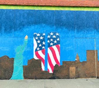 9-11 Memorial Mural - Attica KS, 67009