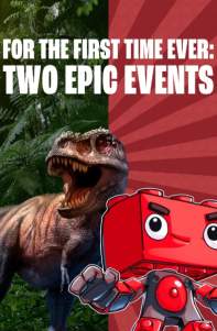 Jurassic Quest plus Brick Fest LIVE