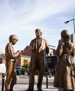 George Boole Statue at Lincoln Station