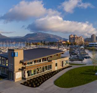 Kelowna Visitor Centre - Aerial (3)