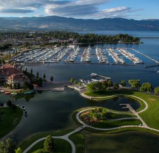 Aerial of Waterfront Park