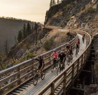 Myra Canyon Trestles Tour