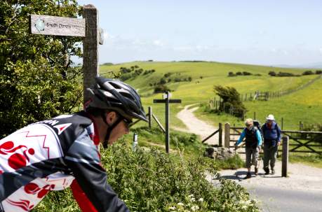 Cycling routes in Sussex