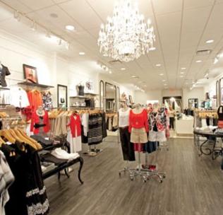 Black and white deals clothing store