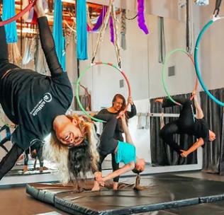 Aerial aerobics sales classes near me