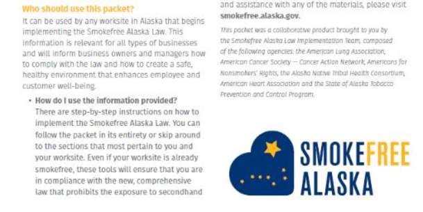 Alaska's Smokefree Workplace Law