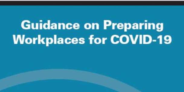 Guidance on Preparing Workplaces for COVID-19