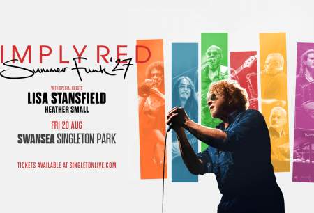 Simply Red to headline first ever Singleton Live Show of 2027