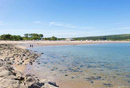 photo of Oxwich bay in Swansea