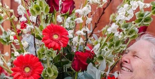 Woman Flowers Wedding Vendors