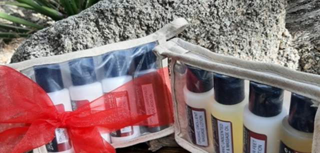 Sampler Kit - Moisturizers in Re-usable Zippered Hemp & Vinyl bag