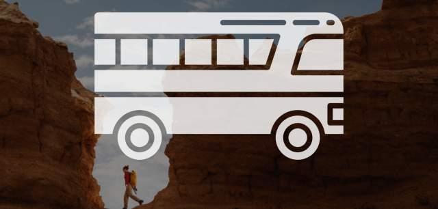 Red Rocks Bus Overlay