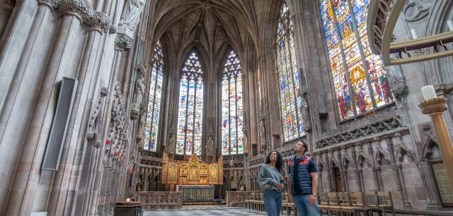 VS-LDC-TTD-Attraction-Lichfield-Cathedral-History-Heritage-looking-at-Herkenrode-Glass-diversity