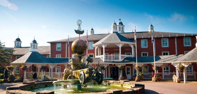 Alton Towers Hotel front