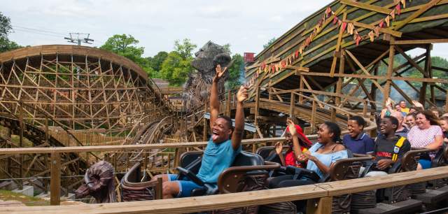 Wicker Man rollercoaster