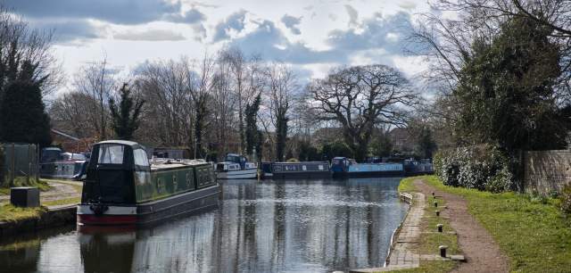 boat  on  canal  outdoor