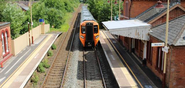 train  incoming  into  station