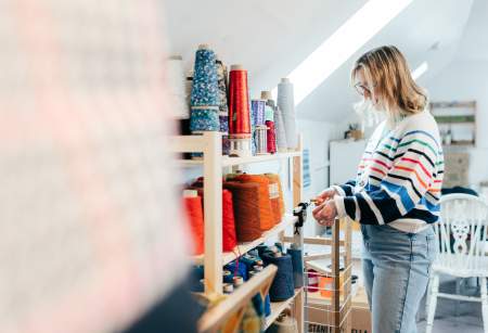 Woven by the Sea: Emily Mary’s Scilly-Inspired Textiles