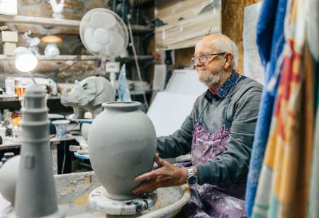 From Harrods to Handmade: The Ever-Evolving Art of Potter John Bourdeaux