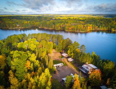 Aerial of Outfitter