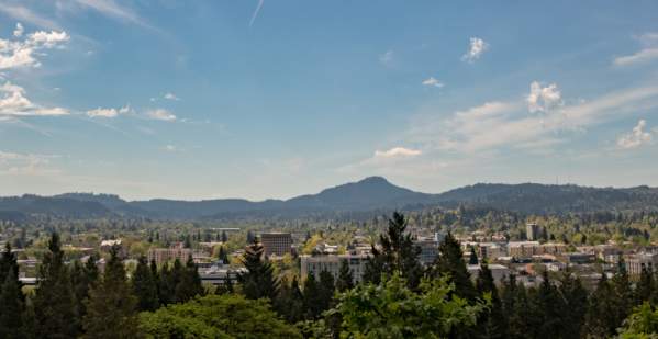 Downtown Eugene View