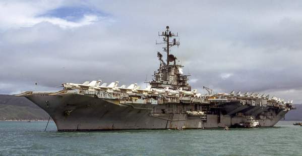 USS Bon Homme Richard by John M. Poltrack