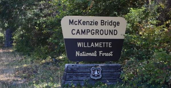 McKenzie Bridge Campground