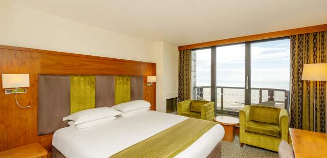 Bedroom at The View hotel Eastbourne