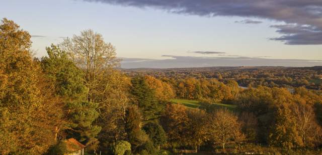 Nymans National Trust in Autumn