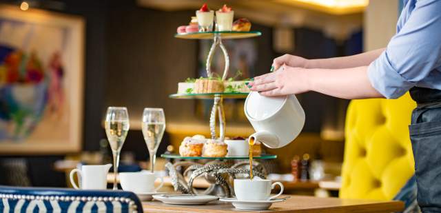 Afternoon tea at the Harbour Hotel in Chichester