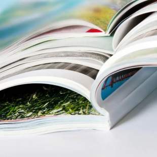 open brochures