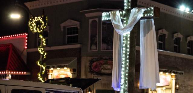 Adoration Parade Cross Float