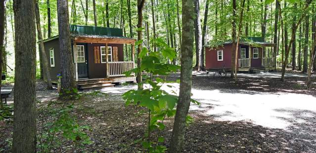 Cabins at Dan Nicholas Park