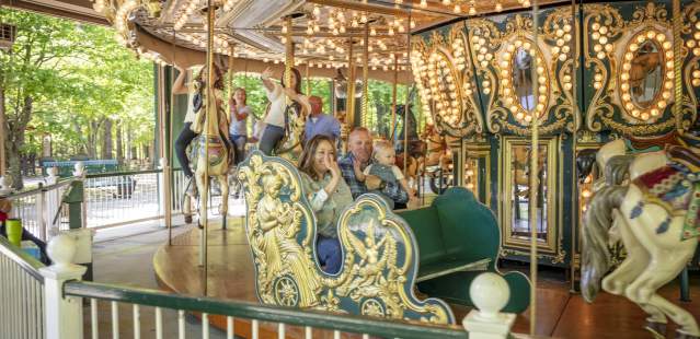 Carousel at Dan Nicholas Park