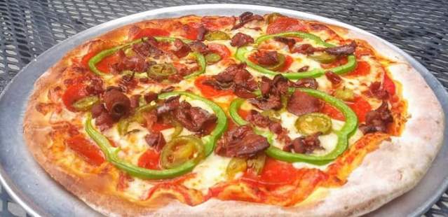 Salty Caper Pizza