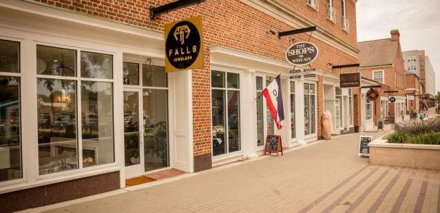Shops in downtown Kannapolis