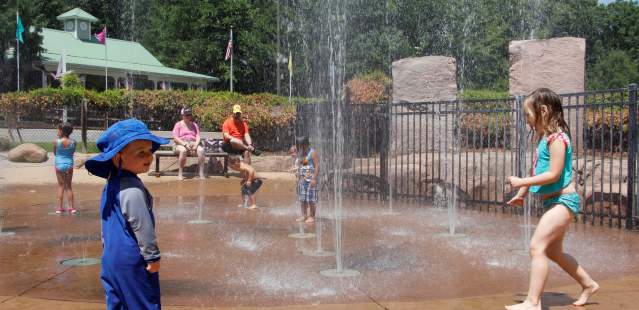 Water Plaza at Dan Nicholas