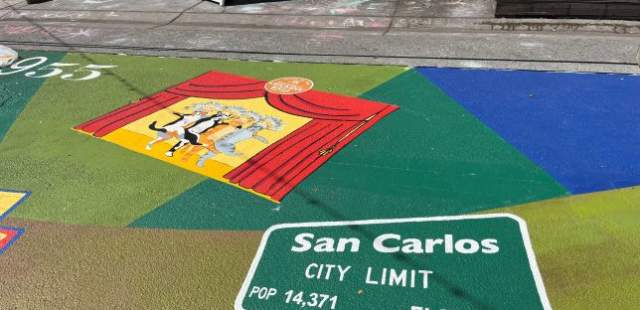 San Carlos Centennial Mural