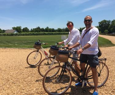 Men at Upper Shirley