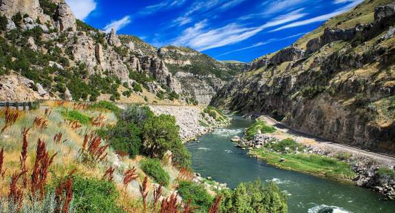 Wind River Canyon