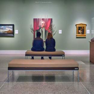 Couple at Museum