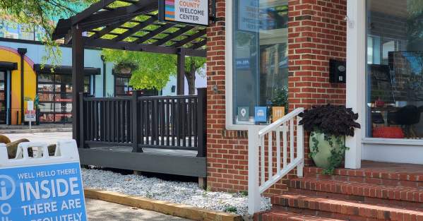 New Welcome Center at 308 W. Franklin Street, Chapel Hill