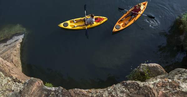 kayaking inks lake branded