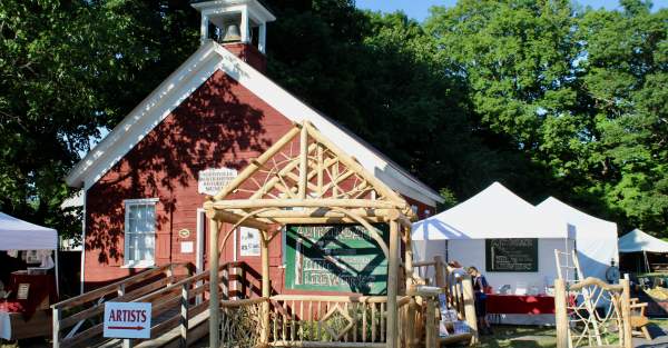 Building where woodworking show is hosted