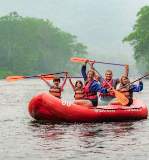 Rafting at Ohiopyle