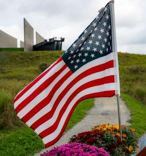 American Flag at Flight 93