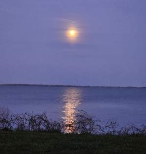 Moon Over The Lake