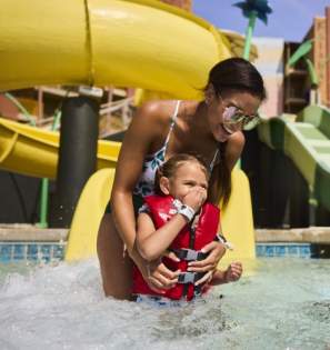 Mother & Daughter water park