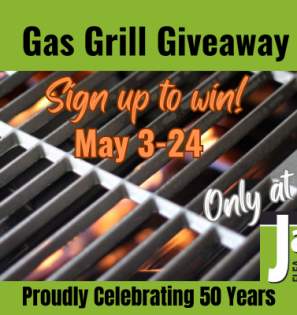 Annual Gas Grill Giveaway