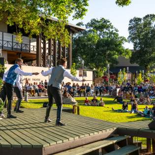 Greenshow at the Utah Shakespeare Festival